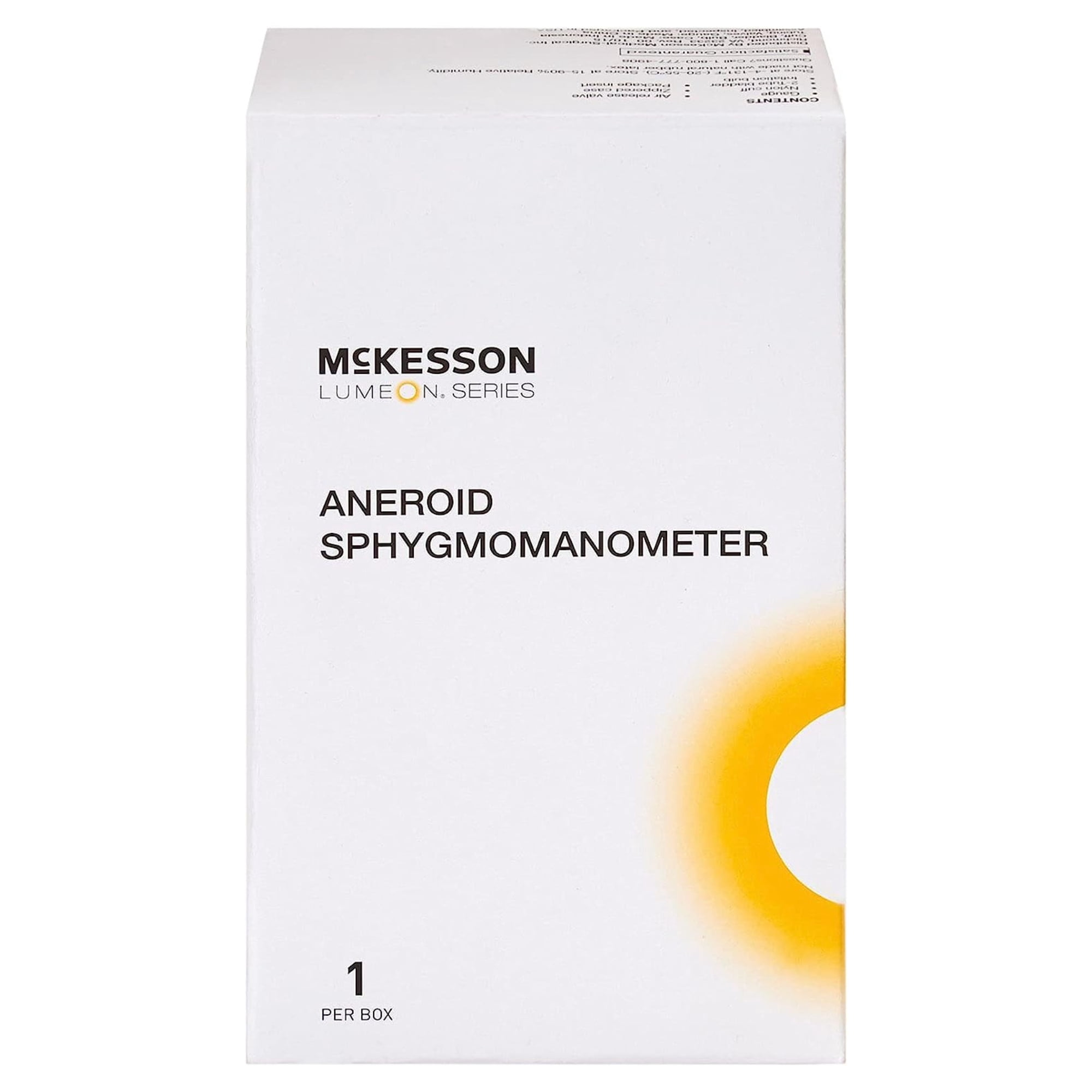 McKesson LUMEON Pediatric Cuff Arm Aneroid Sphygmomanometer Unit 2-Tubes Green 1 per Box