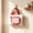Red, variant on Wet Wipe Dispenser Bag, Embroidered Bear Hanging Wet Tissue Pouch, Portable Reusable Outdoor Travel Storage Wipe Case for Strollers Diaper Bags Parents