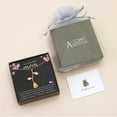 thumbnail image 2 of Anavia "To my beautiful Mom" Mother's Day Rose Necklace With Gift Card, Birthday gift for Mom from daughter [Gold], 2 of 3