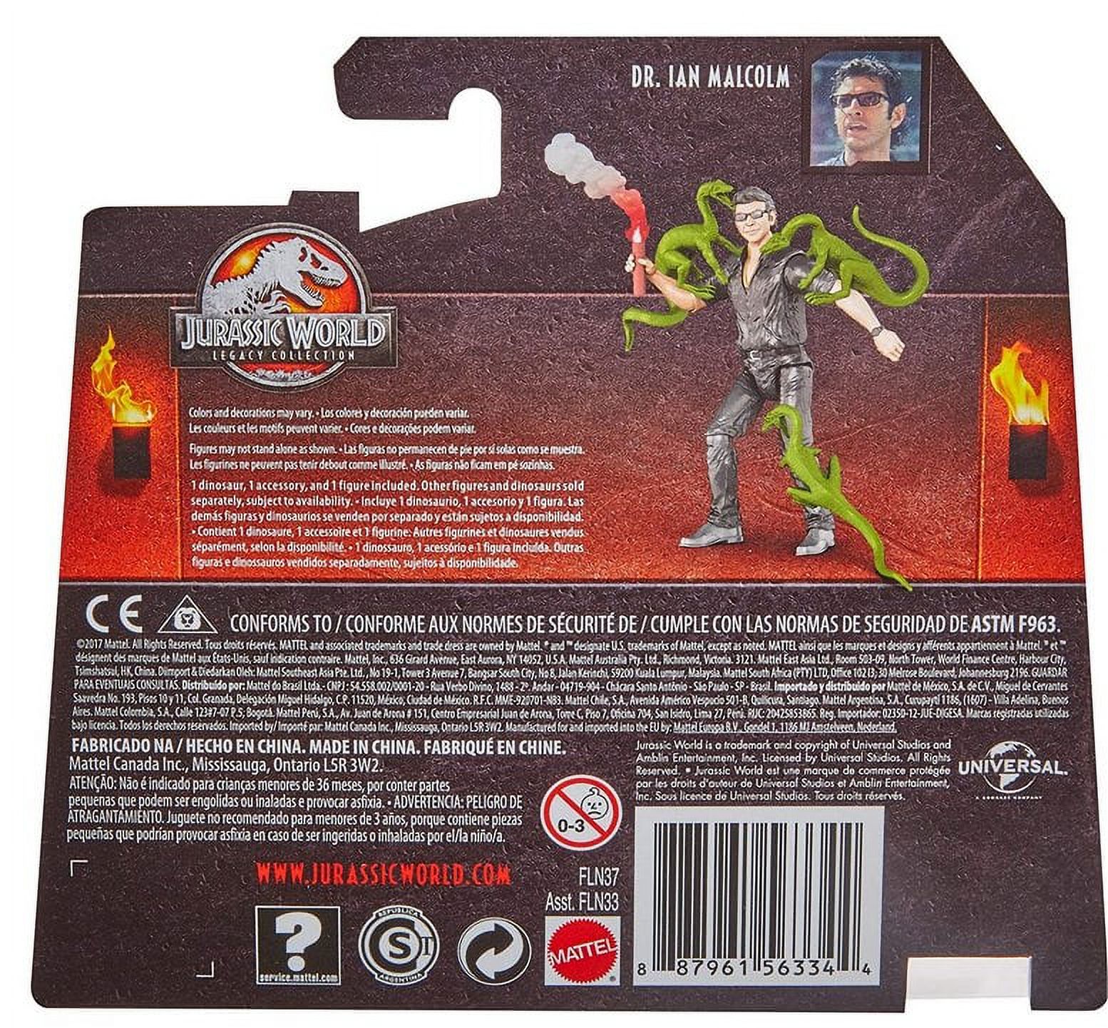 Dr. Ian Malcolm Poseable Action Figure 3.75