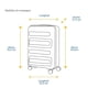 thumbnail image 4 of Maleta Rígida 28 Pulgadas American Tourister Sunside Rojo, 4 of 4