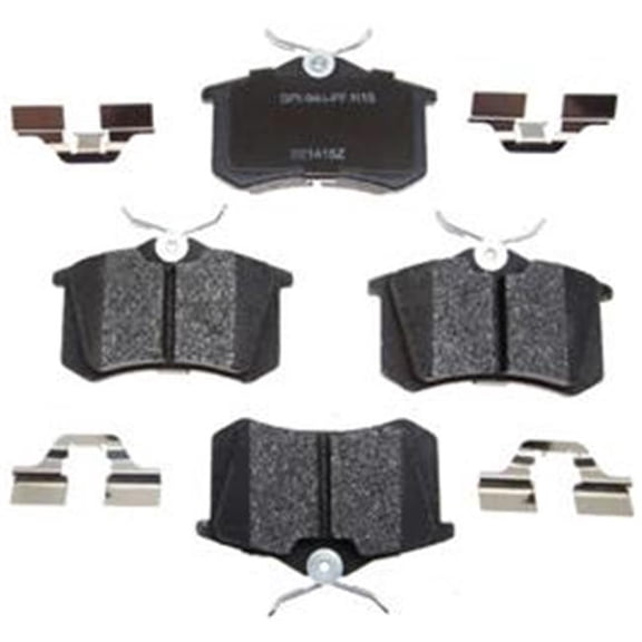 RM Brakes R53-SP340AXPH Brake Pad Set for 1998-1998 Audi A4