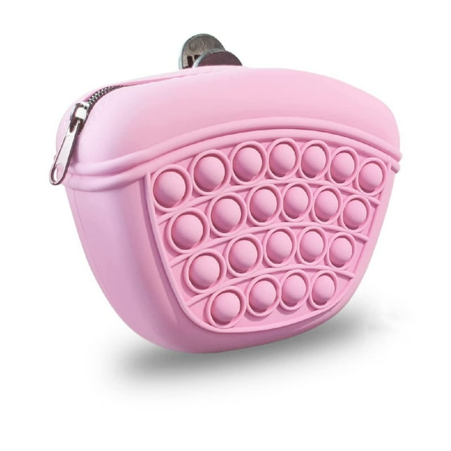 TRIANU Silicone Dog Treat Pouch Small Training BagPortable Dog Treat Bag for Leash with Zipper