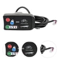 thumbnail image 1 of BRIGHTFUFU Bike Display Controller Bicycle Instrument Panel ABS Copper Gear Monitoring 1 Set, 1 of 7
