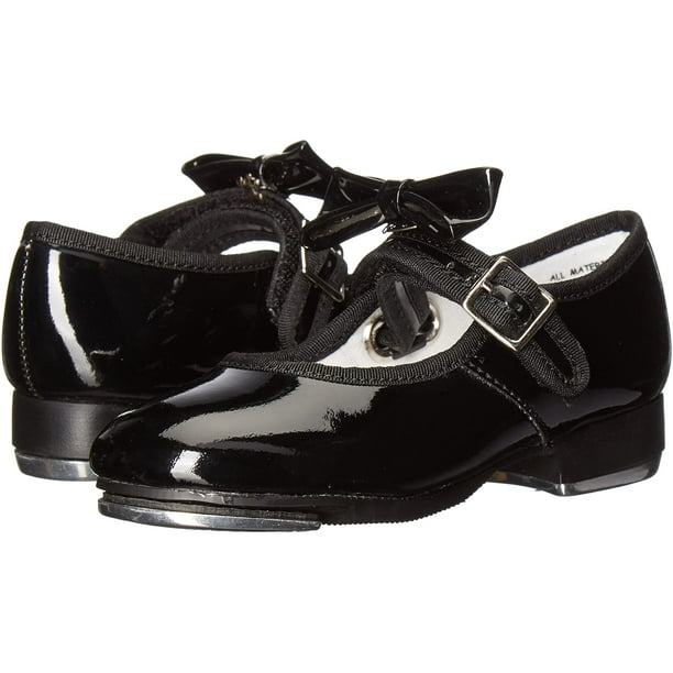 Capezio 3800 Mary Jane Tap Shoe Little Kid Big Kid Black Patent 9 M US Toddler Walmart