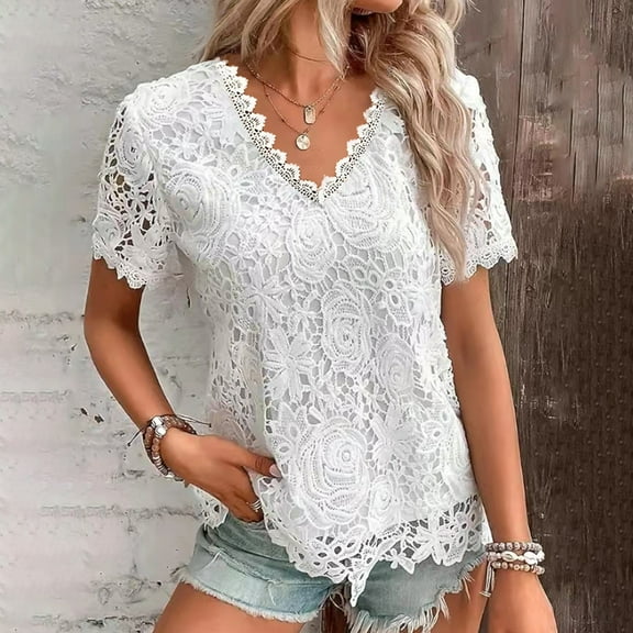 Summer Vest Loose Pleated Square Neck Short Sleeve Top Curved Hem Loose Large Size Women's Top Turtleneck Women Petite Women Long Sleeve Running Active Shirt Woman Womens Tee Shirt Loose Shirts for