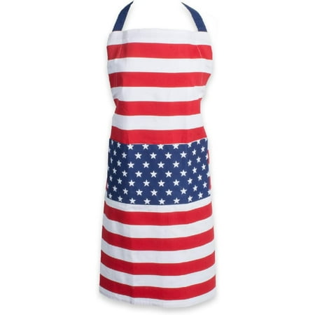 

4th of July Kitchen Collection Apron Stars & Stripes