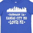 thumbnail image 4 of Inktastic Kansas City Missouri Loves Me Skyline Boys or Girls Toddler T-Shirt, 4 of 5