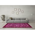 thumbnail image 3 of Ahgly Company Indoor Rectangle Abstract Pink Modern Area Rugs, 8' x 10', 3 of 4