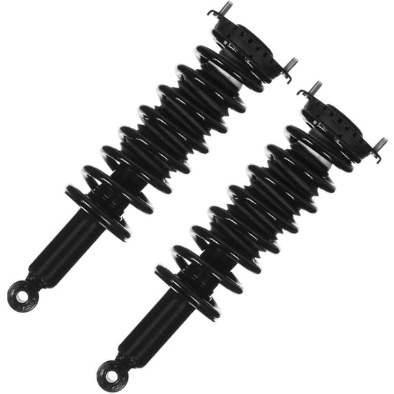 Detroit Axle - Rear Struts for 2000-2004 Subaru Legacy, Struts with Coil Spring 2001 2002 2003 Complete Struts Assembly Replacement