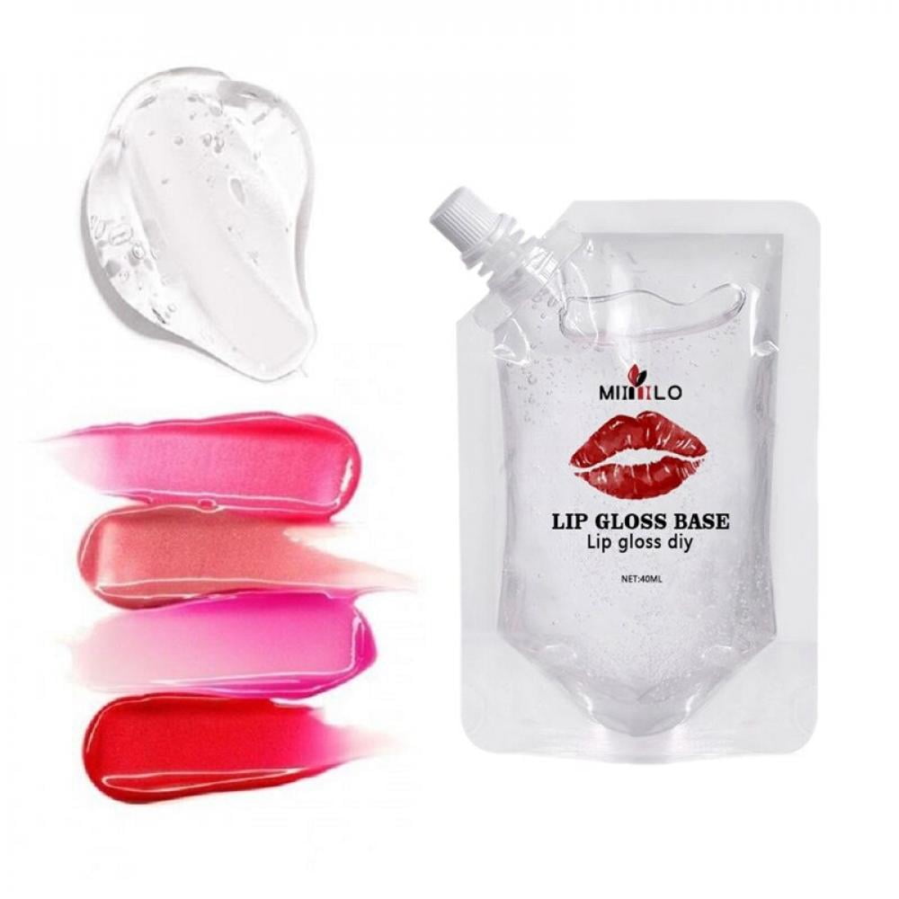 Buy New Clear Lip Gloss Base Oil Non-Stick DIY Lip Stick Raw Material Gel  for Lip Gloss Lipgloss Base Handmade Liquid Lipsticks Lip Glaze Tools  Online at desertcartINDIA