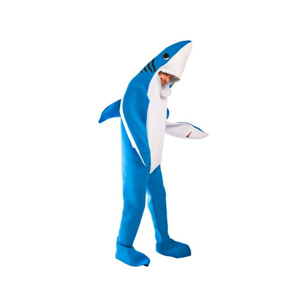 Adult Blue Shark Costume - Walmart.com - Walmart.com