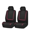 thumbnail image 3 of Car Seat Covers Universal Flat Cloth Full Set for Solid Benches 8 Pcs 12 Colors, 3 of 8