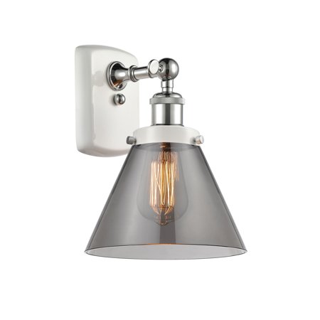 

Innovations Lighting 916-1W-13-8 Cone Sconce Cone 13 Tall Wall Sconce - White and