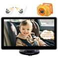 thumbnail image 1 of Monitor de cámara de coche para bebés Yakry con pantalla táctil de 7 pulgadas 1080P HD, 1 of 8