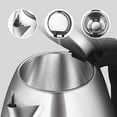 thumbnail image 2 of Topwit Electric Kettle Water Heater Boiler, 2 Liter Stainless Steel Coffee Kettle and Tea Pot, Auto Shut-off and Boil Dry Protection, Upgraded, 2 of 7