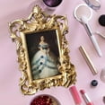 thumbnail image 2 of DOLITY 1Pc Retro Gold Relief Photo Frame Ornaments European Baroque Antique Photo Frame, 2 of 9