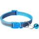 thumbnail image 2 of Collar para gatos con huella y reflectante (paquete de 2) con cascabel, hebilla ajustable de poliéster o cinturón de seguridad., 2 of 3