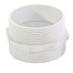 thumbnail image 1 of Conector Gal Fuerte PVC SanixAdaptador Gal 10 Pzas 110mm Ø Adaptador Gal Blanco PVC., 1 of 1