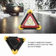 thumbnail image 3 of Señal de Parada Triangular de Seguridad de Emergencia para Averías de Automóviles Multifuncios, 3 of 7
