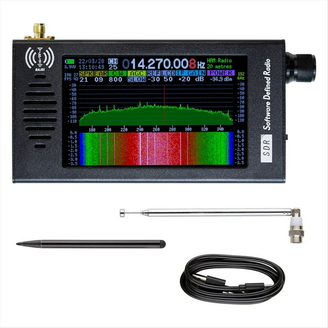 DeepSDR 101 Radio Definida por Software Receptor de Radio SDR Demodulación Digital Receptor de Banda FM/AM/LW/MW/SW/AIR