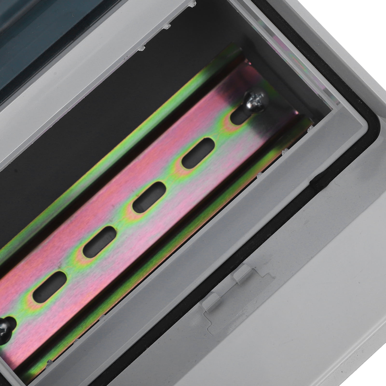 Enclosure Box Din Rail Enclosure 6 Way Power Distribution Box Circuit Breaker Box Plastic Electrical Enclosure for Wall Mounting