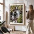 thumbnail image 2 of Ranger Falls - Photography Waterfall Nature Forest Scenic Wilderness Landscape Woodland Oak Framed Wall Art Print 12 x 18 inches, 2 of 15