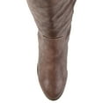 thumbnail image 5 of Womens Comfort Wide Calf Side Zipper Riding Boot, 5 of 8