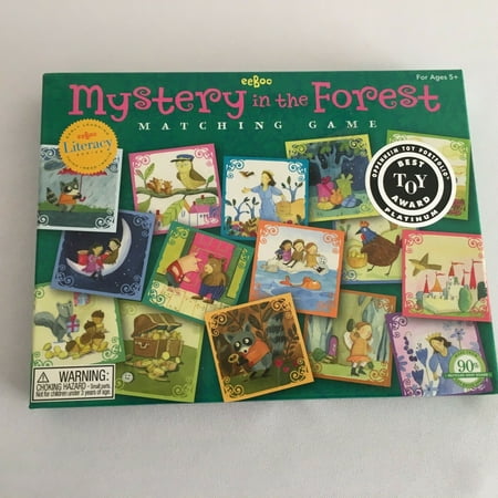 EeBoo Mystery in the Forest Matching Game