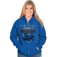 thumbnail image 3 of Bluegrass State Kentucky Horse Race Unisex Fleece Graphic Zip Up Hoodie Brisco Brands 2X, 3 of 5