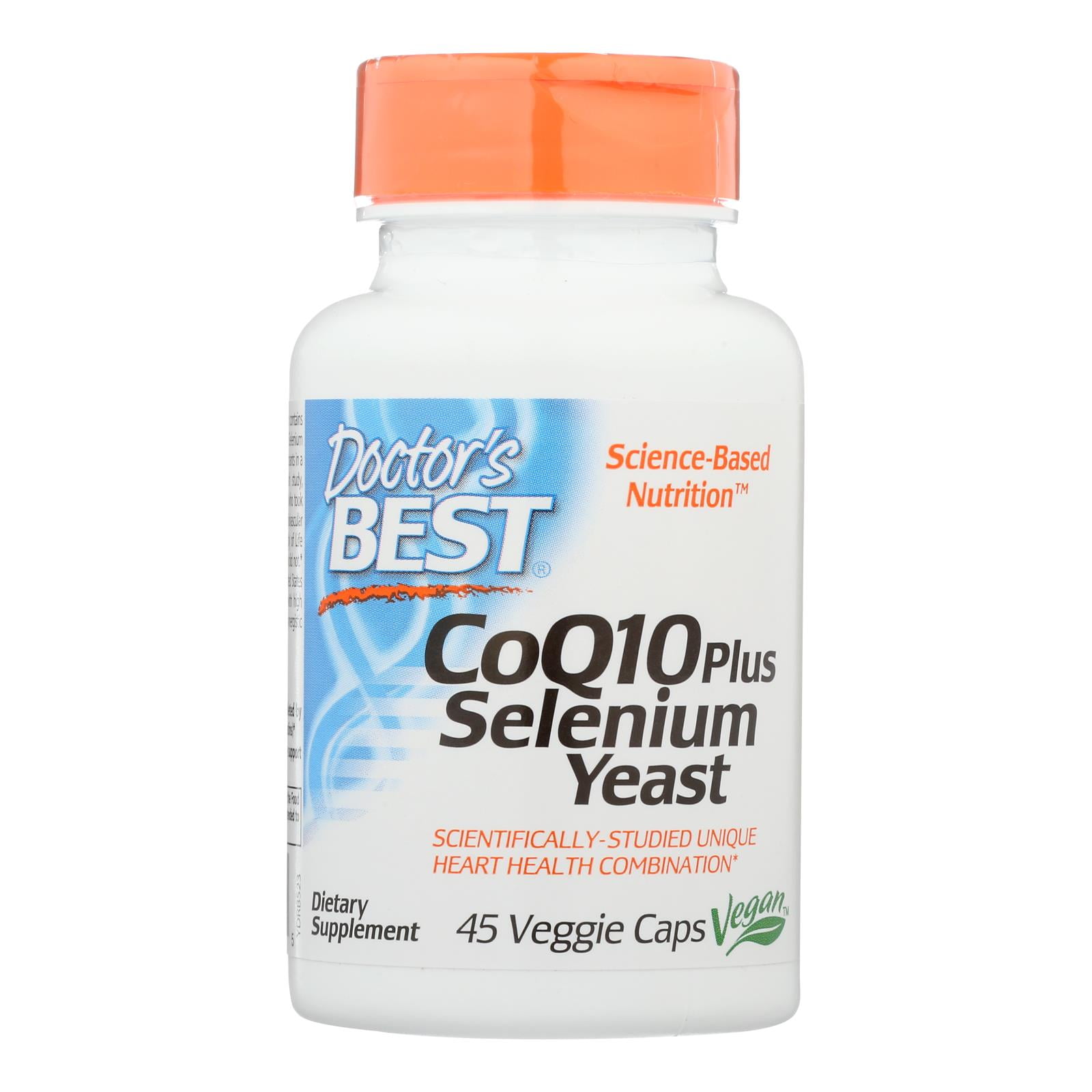 Doctor's Best Coq10 + Selenium Yeast 1 Each45 Vcap