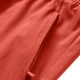 thumbnail image 6 of ITSAME Active Shorts for Mens, Active Fit Elastic Waist Quick Drying Casual Sports Breathable Shorts Watermelon Red 4XL, 6 of 7