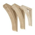 thumbnail image 6 of American Pro Decor 5APD10591 Large Plain Bracket Wood Corbel, 6 of 6