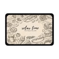thumbnail image 1 of DJN Clearance Sale Placemat Absorbent Dish Drying Mat For Kitchen Countertop Dish Drying Pad With Non Slip Rubber Hide Stain Kitchen Mat Coffee Maker Mat For Home Bar Counter Cloth Khaki One Size, 1 of 8