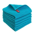 thumbnail image 1 of 6pcs Towels Waffle Cloth Kitchen Towel Cleaning Absorbent Cleaning Rag Dishcloth Bar Coffee Large Kitchen Plate Hand Towel, 1 of 12