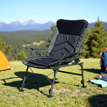 Atumcto Portable Folding Camping Chairs & Beach Chairs – Adjustable Backrest for Outdoor, Hiking, Fishing, and Travel