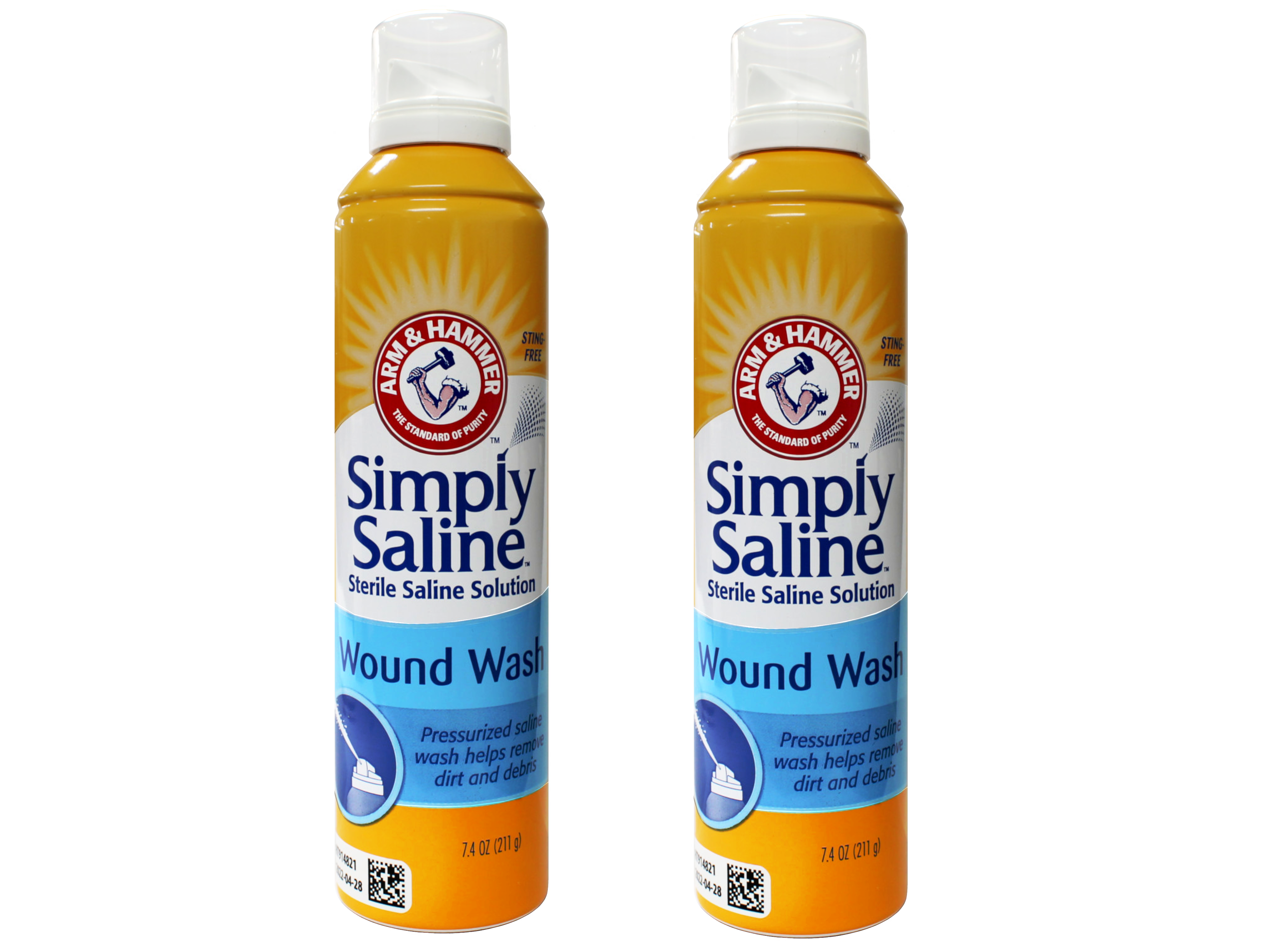 Simply Saline Wound Wash Saline 7.10 oz (Pack of 2)