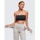 thumbnail image 3 of Sostén Bandeau CRZ YOGA Softhold Sin Aros Doble Capa Negro XL, 3 of 5