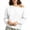 White, variant on Lenpel Off the Shoulder Tops for Women Fall Asymmetric Neck Long Sleeve Sweatshirts Fleece Casual Loose Pullover Shirts(White,X-Large)