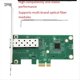 thumbnail image 2 of Adaptador de Red PCIe SFP, Tarjeta LAN de Fibra Gigabit de 10/100/1000 Mbps para I210 TXA026, 2 of 5