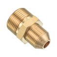 thumbnail image 1 of Unique Bargains Pipe Fitting, M22 to G3/8 Male Thread 1.38 Inch for Water Pipes, Gold, 1 of 5