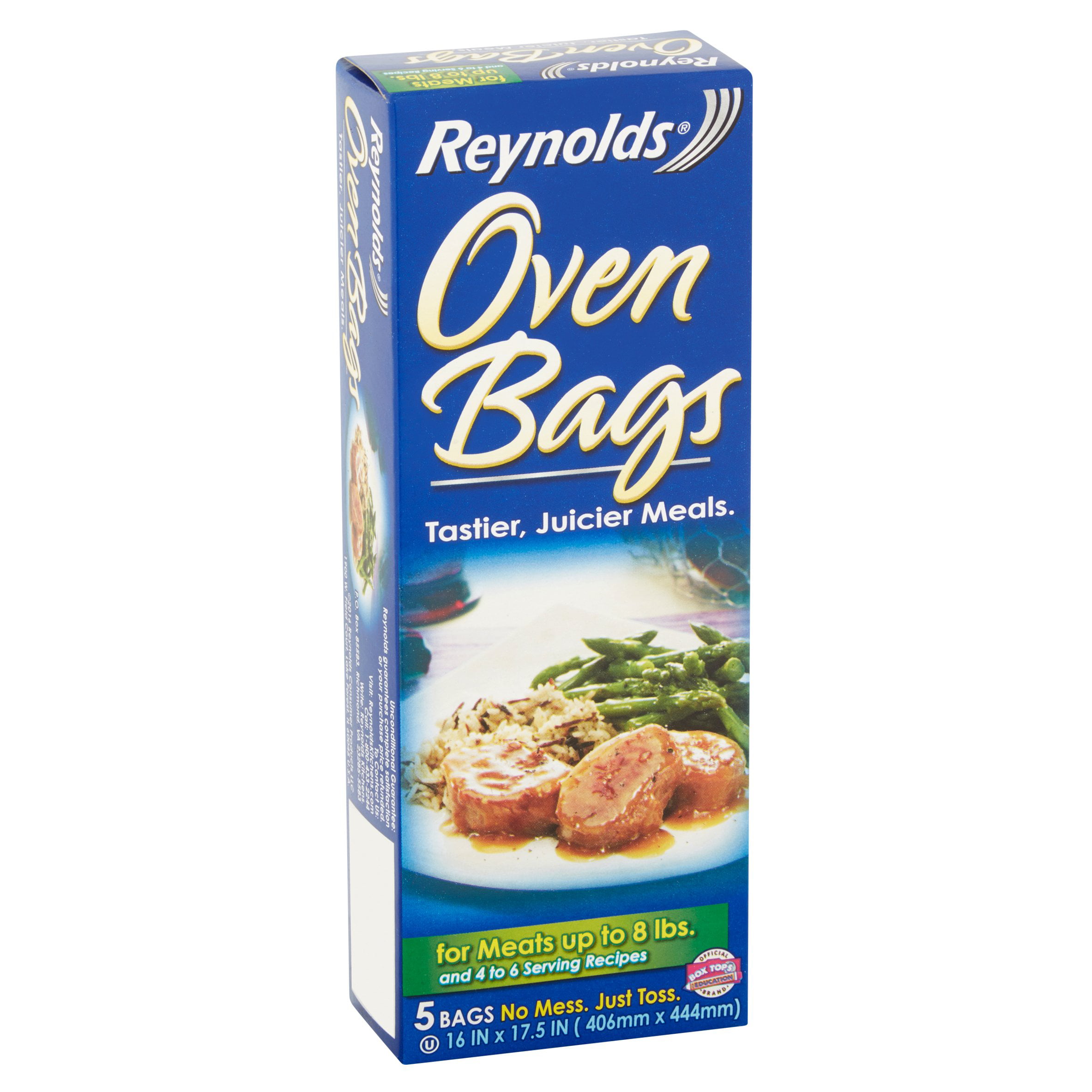 Reynolds Large Size Oven Bags for Meats up to 8 lbs Lot of 3 (15