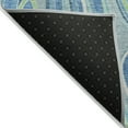 thumbnail image 3 of Addison Rugs Chantille Indoor/Outdoor Transitional Swirls Blue Washable Rectangle Rug, 8' x 10', 3 of 6
