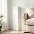 thumbnail image 6 of Gymax Small Bathroom Storage Cabinet Corner Floor Cabinet w/ Door & Removable Shelves, 6 of 10