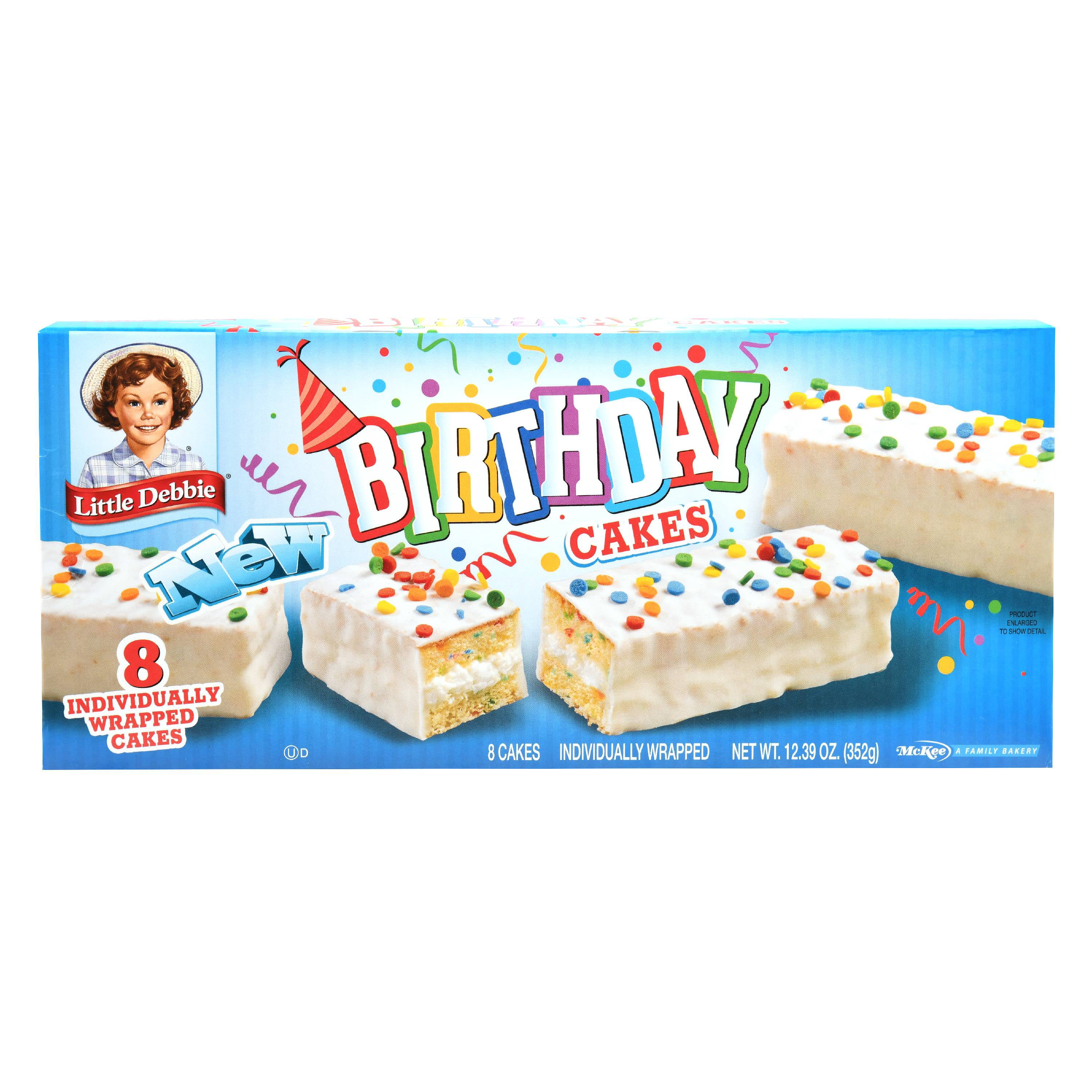 Little Debbie Birthday Cake
