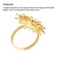 thumbnail image 4 of Metal Servilletas Anillos, 4uds Girasol Servilletas Anillos Soporte Hebilla Juego para Comedor Mesa Decoraciones Boda Cumpleaños Vacaciones Fiesta, Oscuro Verde, 4 of 5
