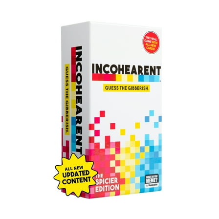 Incohearent, The Guess the Gibberish Party Game by What Do You Meme?,  a Funny Card Game for Game Night