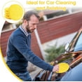 thumbnail image 5 of chasenew 10 Pack Wax Applicator Pads, Microfiber Applicator Pad with Finger Pocket, Foam Car Wax Applicator Pad for Car Cleaning and Polishing (Yellow), 5 of 6