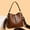 Coffee, variant on Girlfriend Gift Large Nylon Tote Handbags Quilted Tote Bags for Women Fashion Ladies Chinese New Year 2026