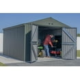 thumbnail image 1 of Scotts Lawn Care Storage Shed, 10x12, Green, 1 of 9
